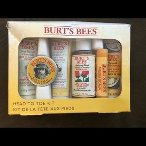 Burts bees - head to toe kit - body, face & lip